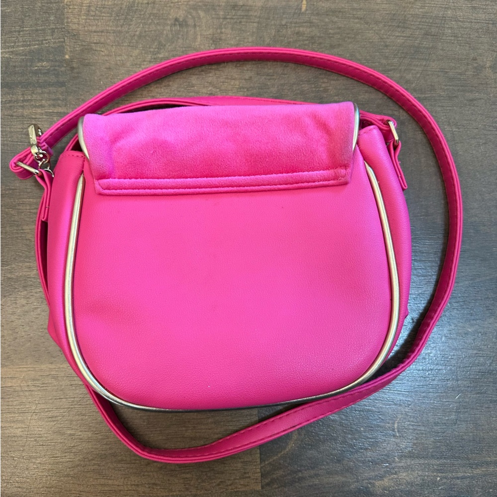 Juicy Couture Y2K Faux Leather Hot pink Crossbody Mini
Bag - Picture 3 of 8